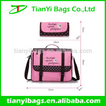 Young girl korean school high class student school bag