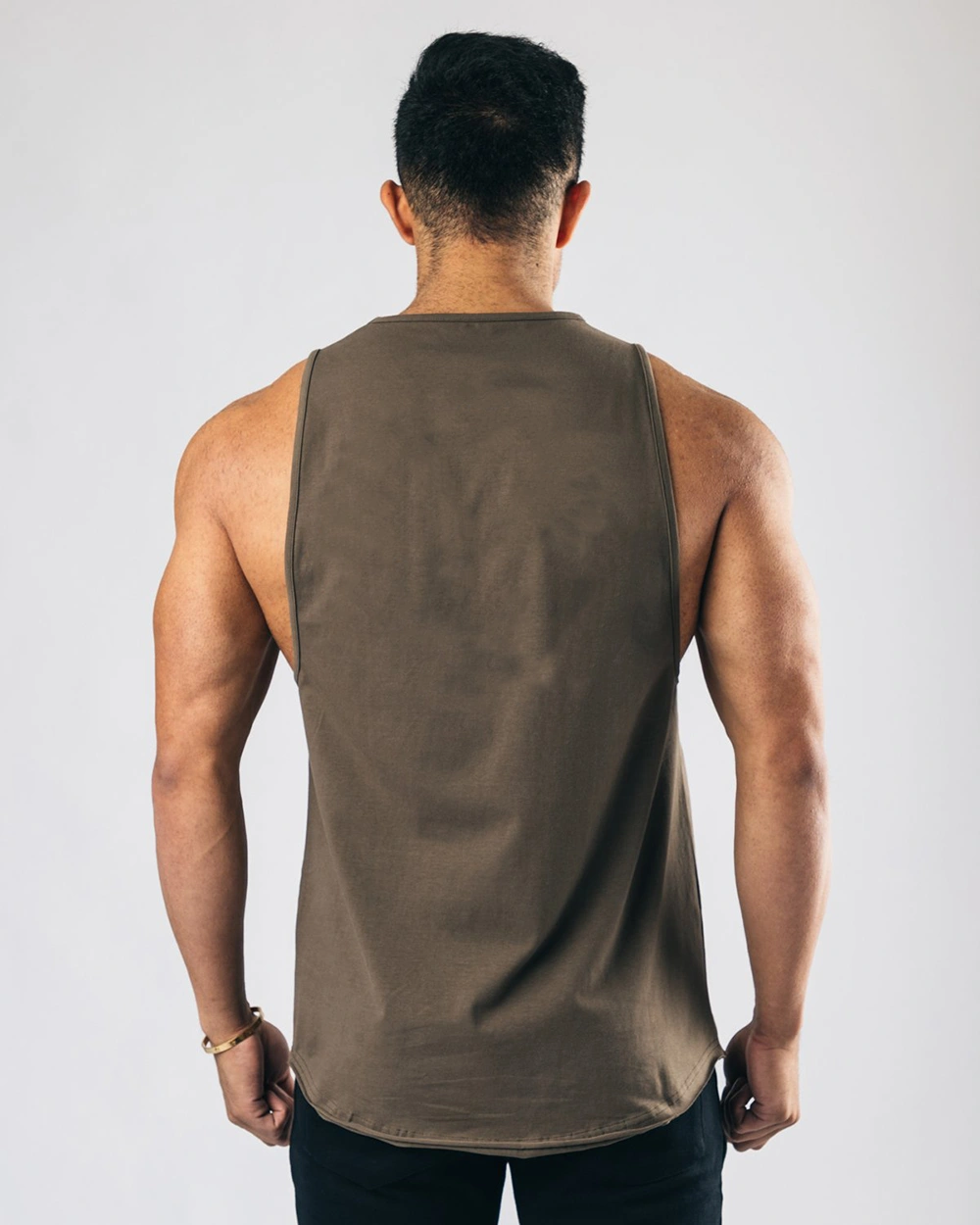 Custom Gym Men's Athletic Wear Wife-Beater