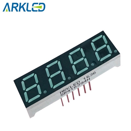 0,39 Zoll Super Red Four -Digit LED -Anzeige