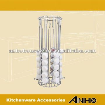 Wire Rotated Coffee Rack