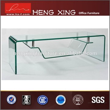 Rectangular adjustale height clear plastic coffee tables and chairs