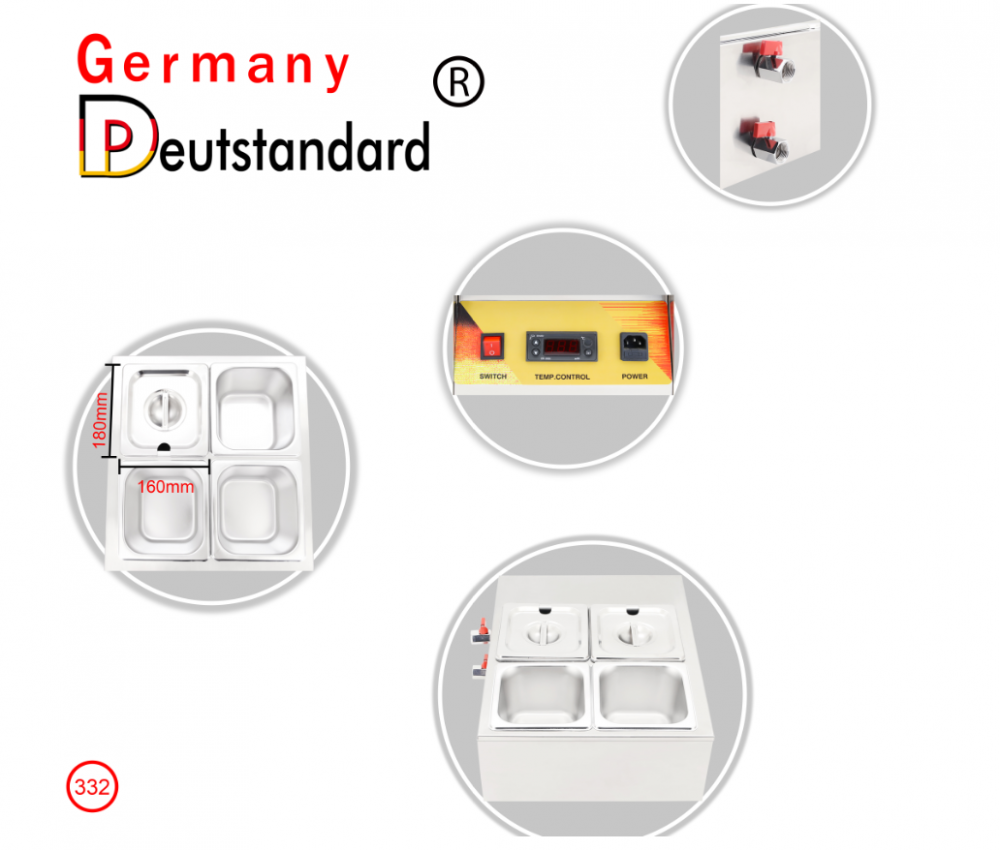 elektrischer Schokoladenschmelztank zu verkaufen