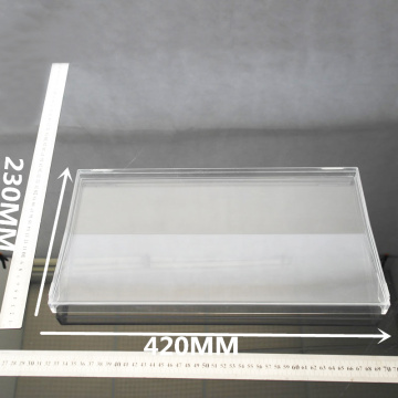 Prototypage de pièces en acrylique transparent par découpe laser CNC