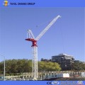 Qtd4015 6ton Luffing Jib Tower Cranes Construcción de equipos pesados