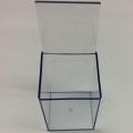 Plastic simple square transparent storage box