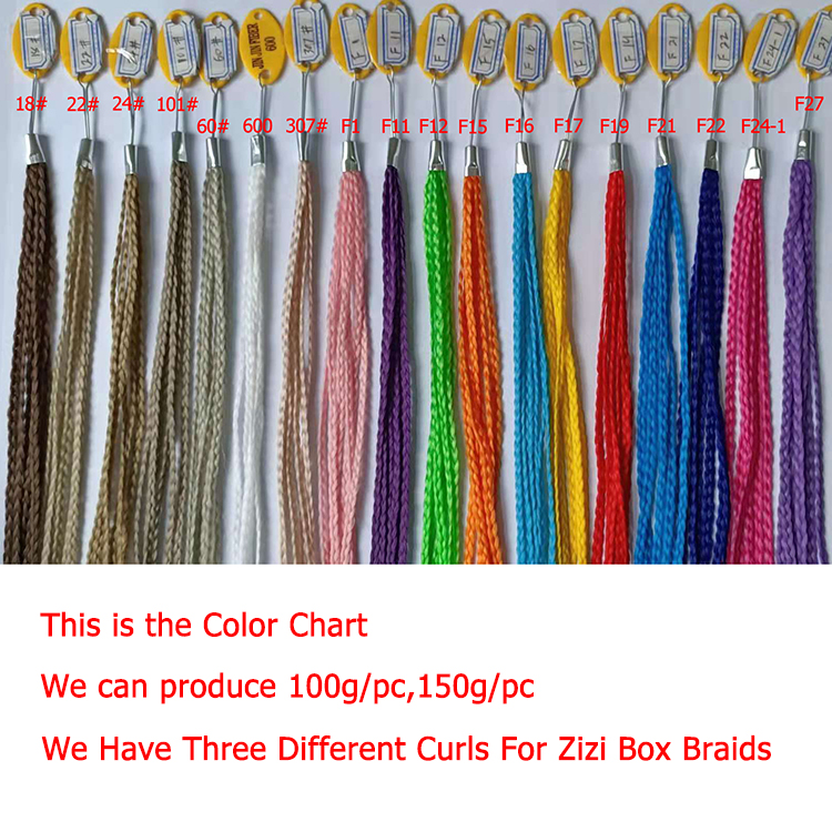 private label Long thin Zizi ombre Box Braids  28inch Micro Knot Zizi Braids Curly zizi box Crochet Hair Extensions Crochet