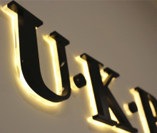 Illuminated Shop Signage Sign Lettering
