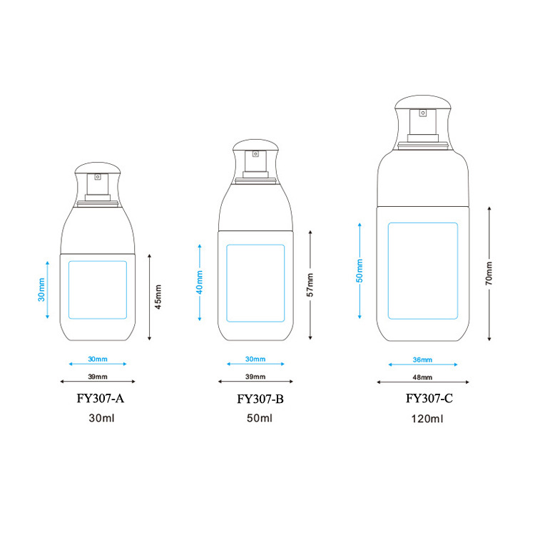 PETG plastic spray empty cosmetic bottle (6)