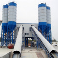 HZS180 fixed type concrete batching plant in Pakistan