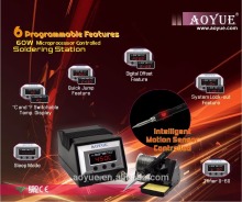 quick soldering station AOYUE Int9378 Programmable Digital Soldering Station