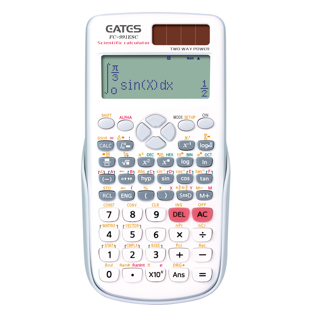 EATES FX-991ES Plus 417 Functions High Tech Multifunction Dual Power Scientific Calculator