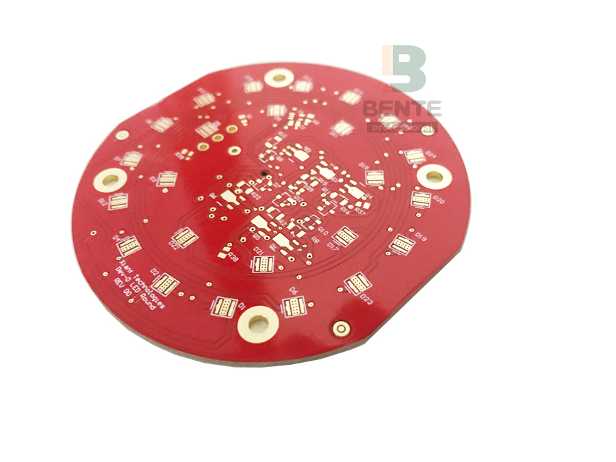 LED PCB Red Ink