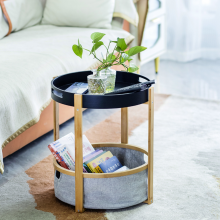 Storage Tray Side Table