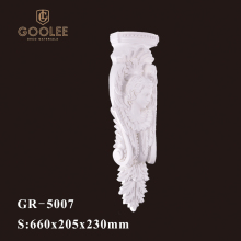 Goolee Interior Decoration Elegant Carving Design polyurethane Corbel