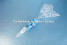 Triangle Candy Bag, Flower Wrapping, Floral sleeve, Treat Bag