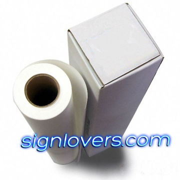 White self adhesive vinyl ( solvent adhesive vinyl)