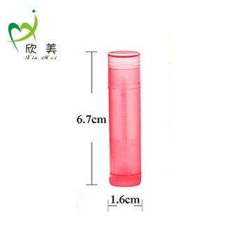 4.2g 1.5Oz clear empty lip balm tube containers