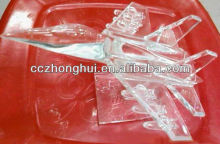 Many sizes crystal plane model