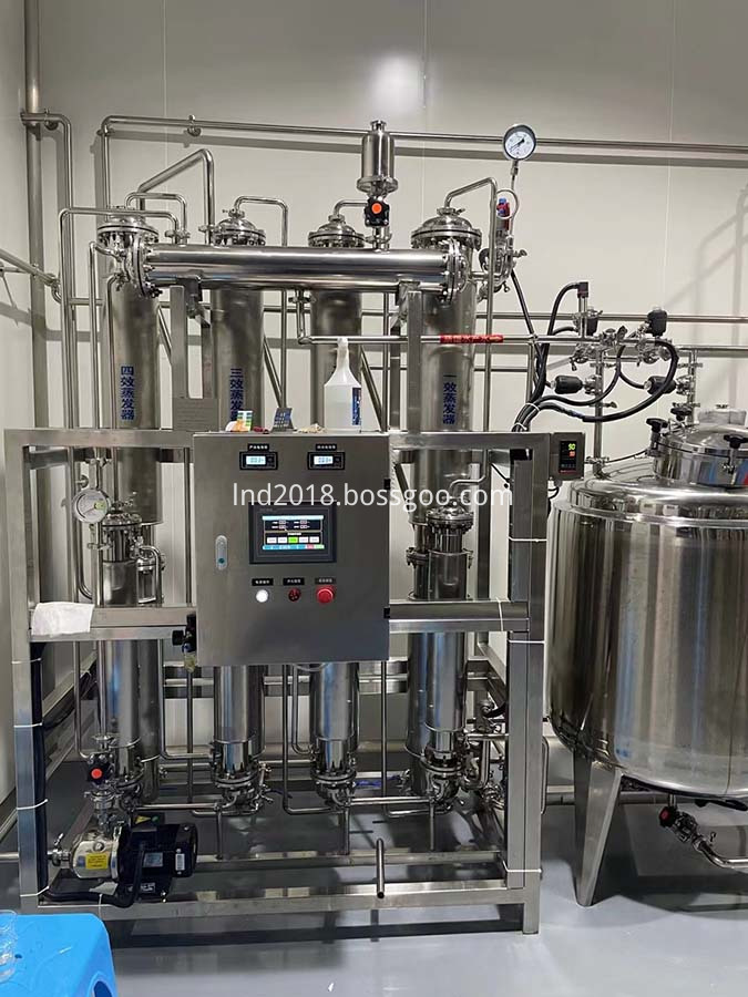Multiple Distillation equipment for Injection water Multiple Distillation equipment for Injection water