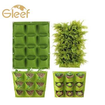 Outdoor Fabric Wall Hanging Planter Grow Bags