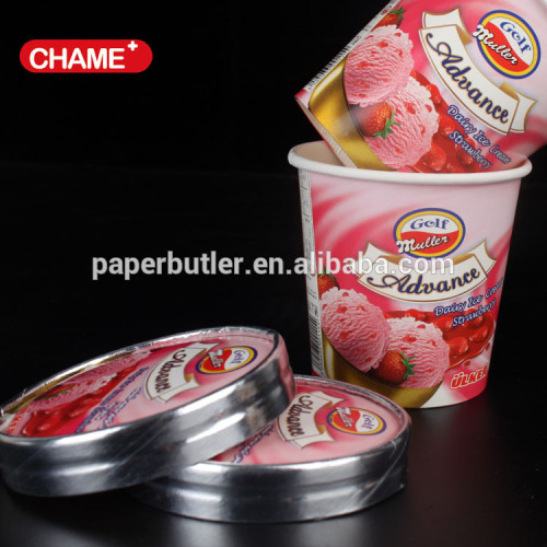 Nice design disposable paper cup ice cream