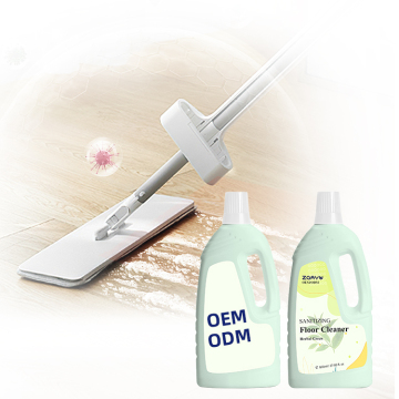 Herbal Green Sanitizing Floor Cleaner - 800ml Liquid Detergent for Household Stains