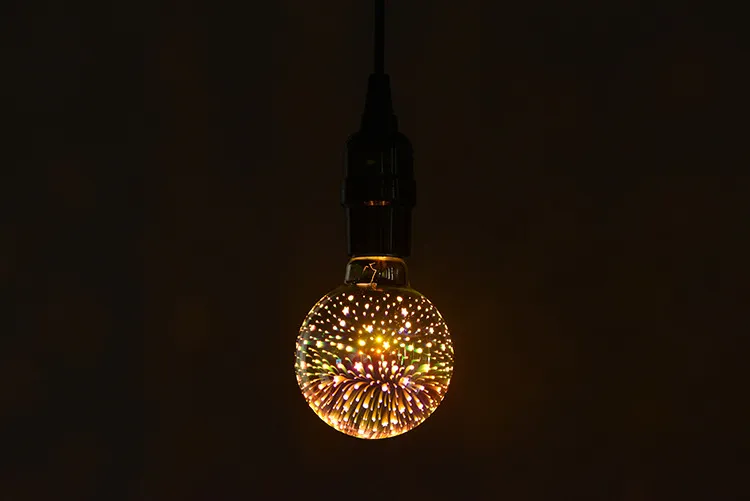 Stunning 3D Fireworks LED Edison Bulb for Festive Decor