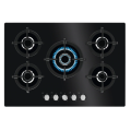 Pembakar Kaca 5 Electrolux Black Hob