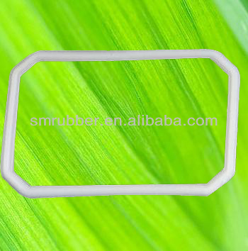 FDA silicone rubber rectangular seal ring