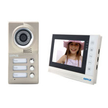 Wired video door phone system, auto take photo and video record with 2GB SD Card,t ouch button