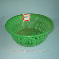 2017 China Best Product Fashion Wash Basket-Vegetable Fruit Plastic Basket Moulds
