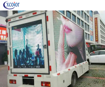 Moving Advertising Screen 3d Video Truck Led Display