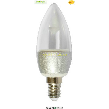 light bulbs C37  ceramic tailed candle bulbs for chanderlie