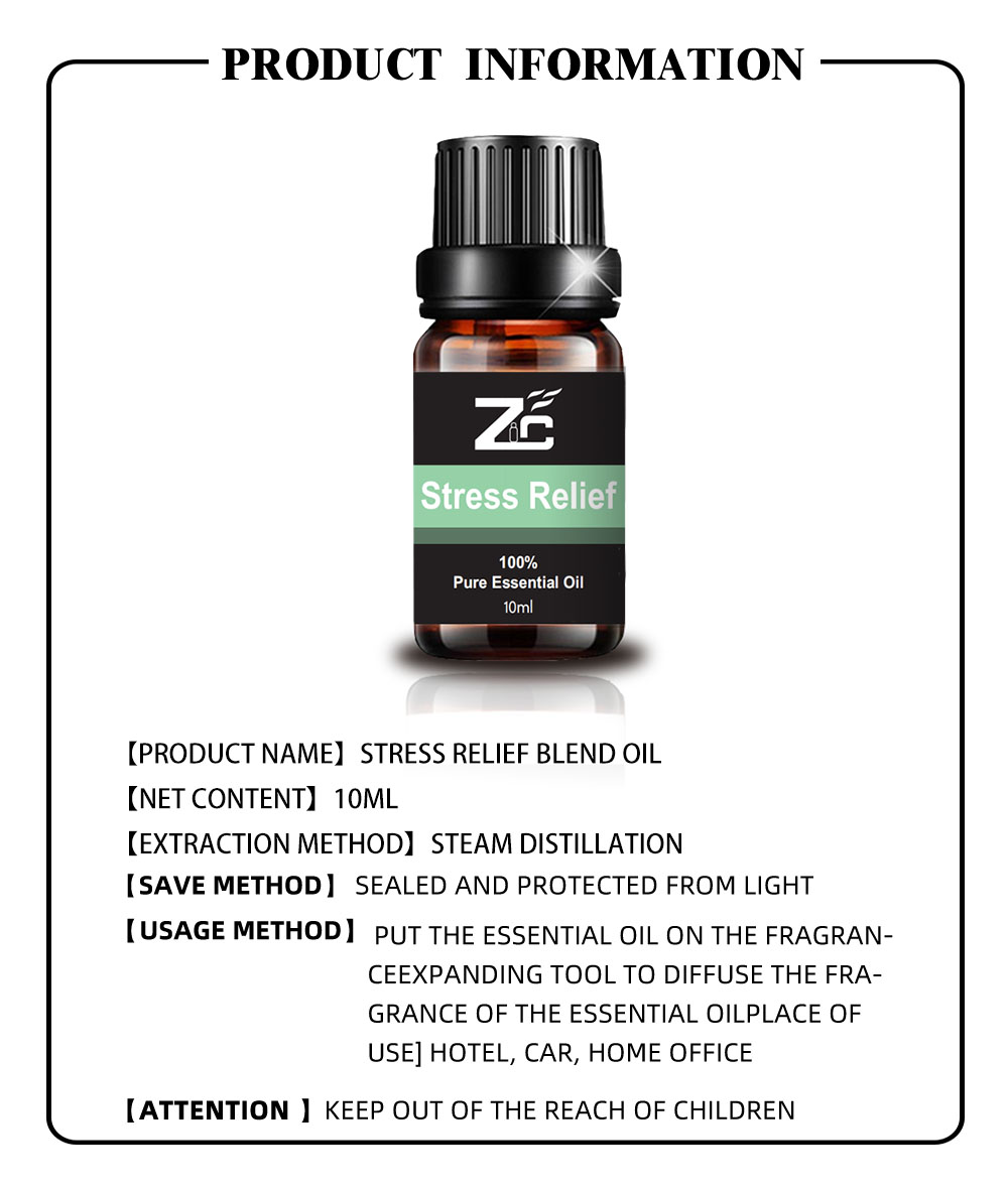 Stress Relief Essential Oil Compound Blend Oil Therapeutic