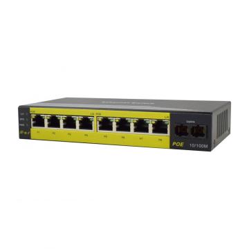 Smart 8 and100M Ports POE Ethernet Switch