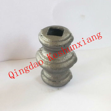 Cast iron studs and bushes metal collar fence decoration