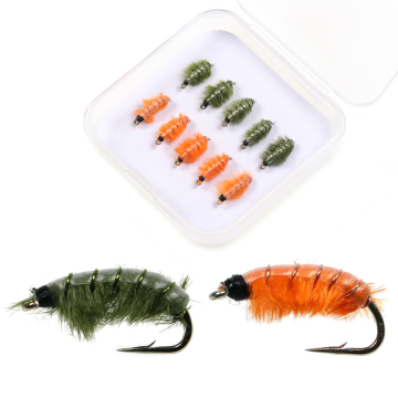Wholesale Fast Sinking Caddis Larvae Insect Baits for Trout and Bass Fishing