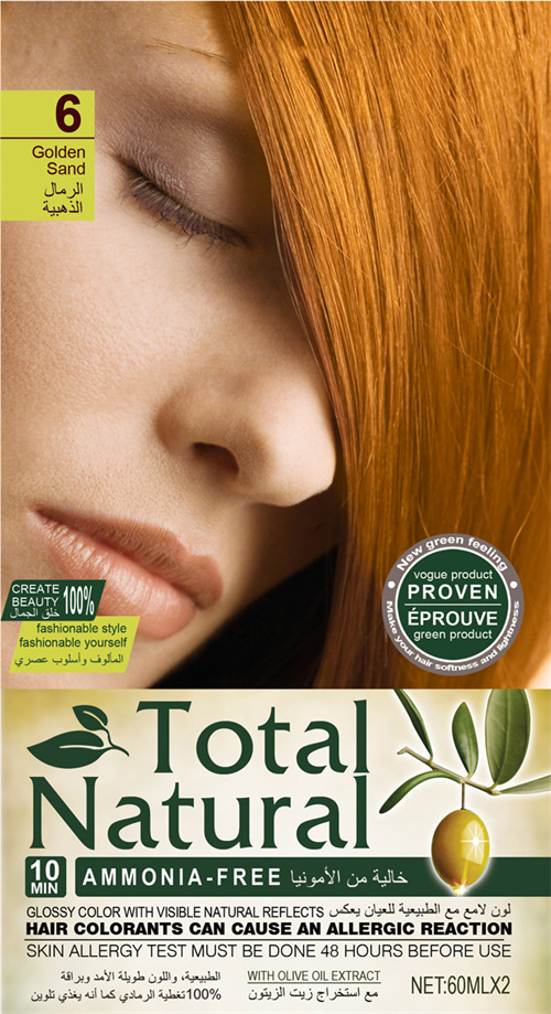 Color Protection Keratin Permanent Hair Color for home