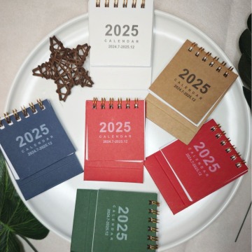 2025 Mini Coil Small Desktop Calendar