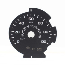 2D Meter Dial Automobile auto dashboard gauge manufacture