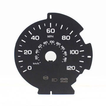 2D Meter Dial Automobile auto dashboard gauge manufacture
