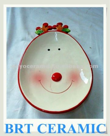 egg shape plate