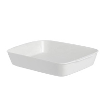 Factory Direct Fine Dining Ceramic Rectangular Baking Dish for Hotel Supplies and Kitchen Gifts
