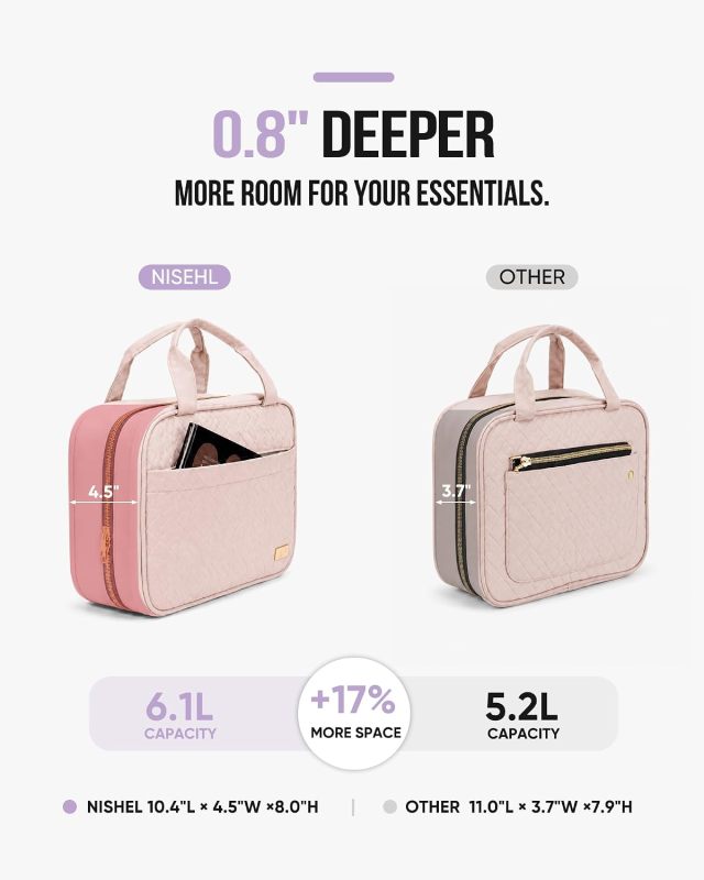 Portable Hanging Makeup Organizer