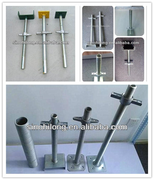 Scaffolding Screw Jack/U Head Jack with Base Plate