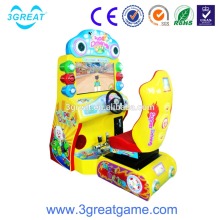 Indoor arcade game simulator racing machine