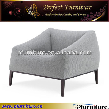 PFS3934 Solid wood leg lifestyle sofa recliner armchair