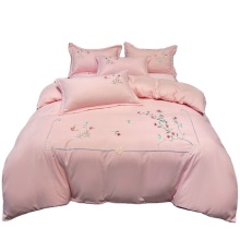 Polyester Luxury Embroidered Wedding Bedding Sets