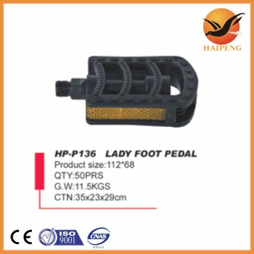 High quality custom bike pedals/mountain bike pedals/road bike pedals with reflector bike road pedals