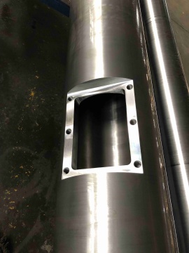 Bimetallic Screw For Extrusion Machine PC Special Screw